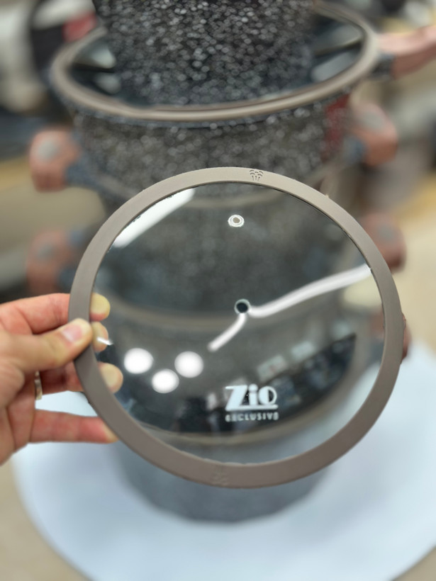 سرویس قابلمه دایره ای نانوگرانیت زیو اصلی مدل Z-7660