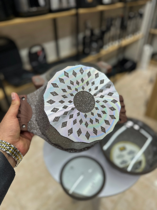 سرویس قابلمه دایره ای نانوگرانیت زیو اصلی مدل Z-7660