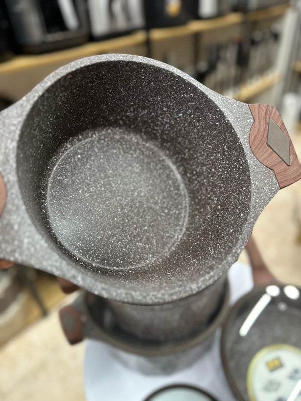 سرویس قابلمه دایره ای نانوگرانیت زیو اصلی مدل Z-7660