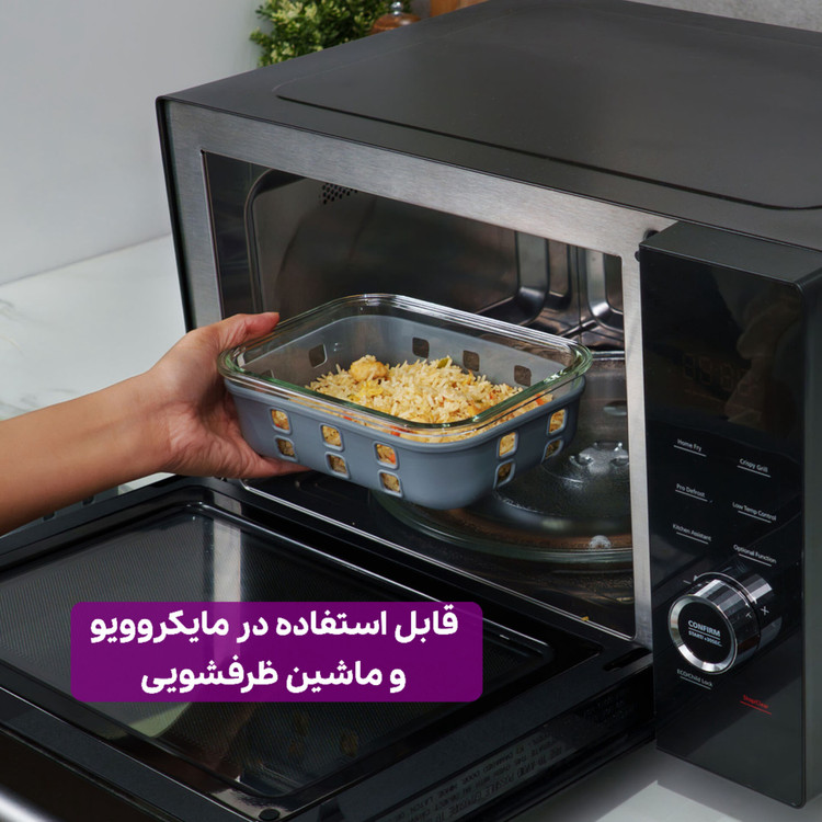 ظرف نگهدارنده غذای ۷ تیکه عرشیا کد ۳۶۷۷